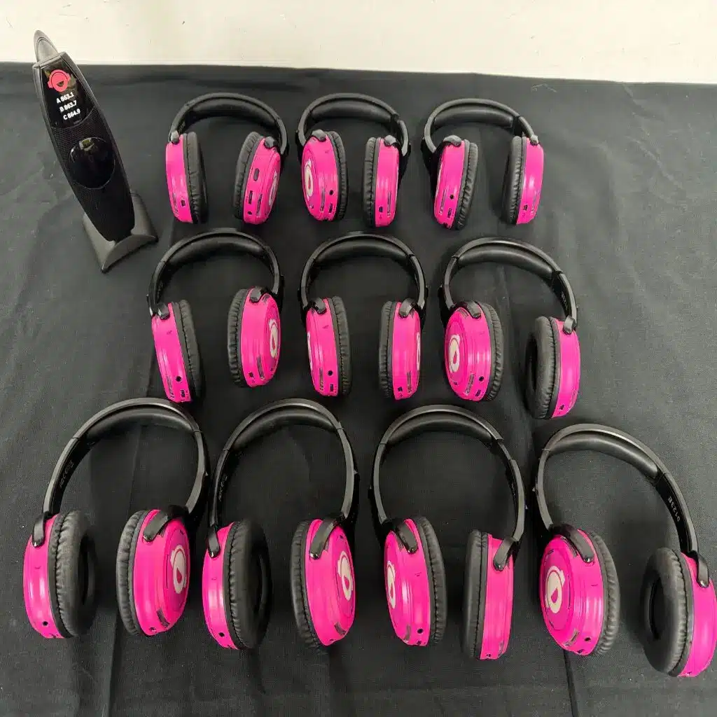 10 headsets silent disco 10 headsets silent disco