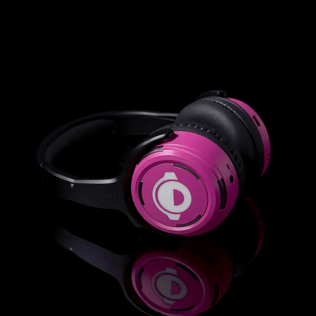 LED Silent Disco (10 Headsets + 2 Transmitters) - Image 3