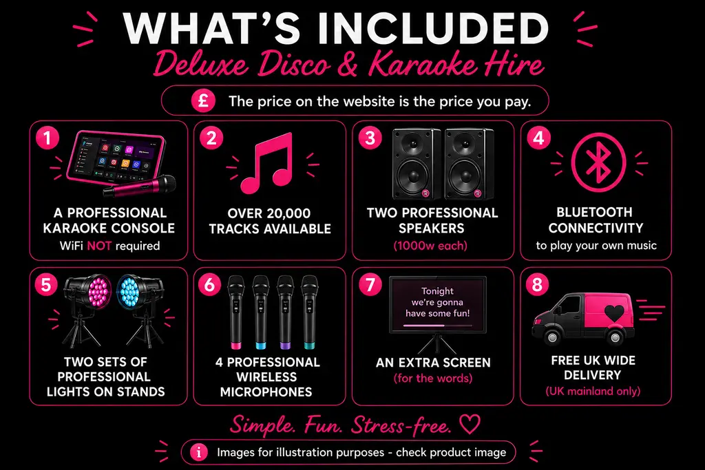 Deluxe Disco & Karaoke Hire